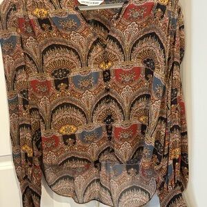 Veronica Beard EsmeraldaLong Sleeve Blouse Size 4 (NWTs)